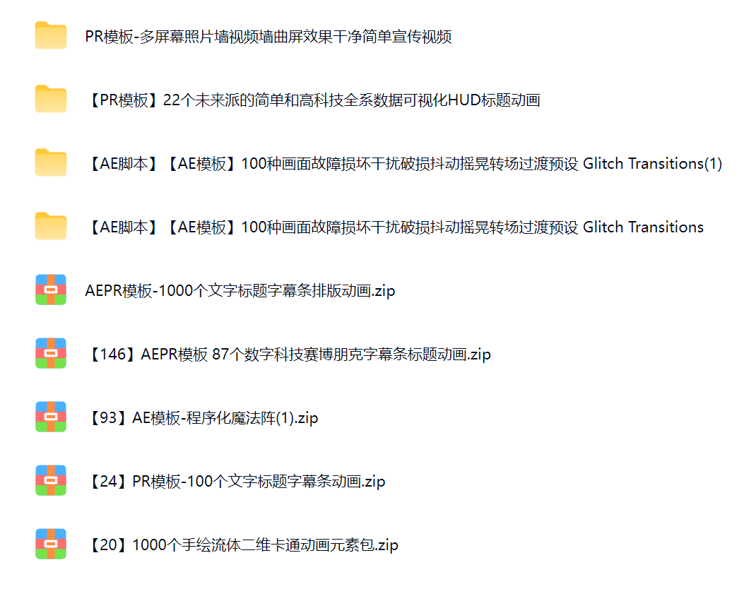 ARPR常用模板-小凯资源网
